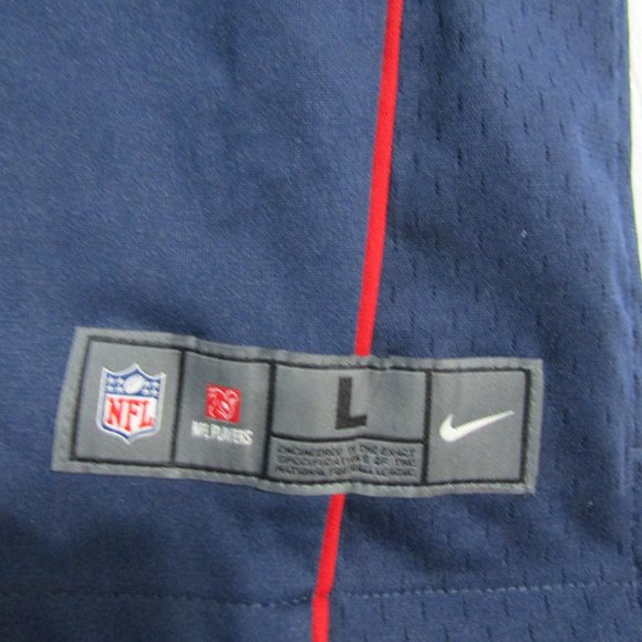 Julian Edelman New England Patriots Blue Jersey Youth Size Large Nike On Field - Picture 4 of 8